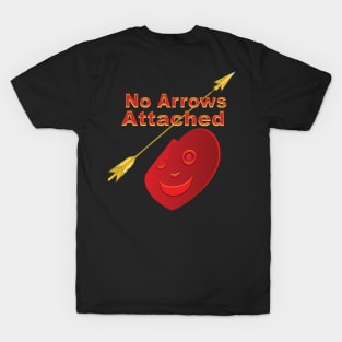 No Arrows Attached | Bold Text T-Shirt